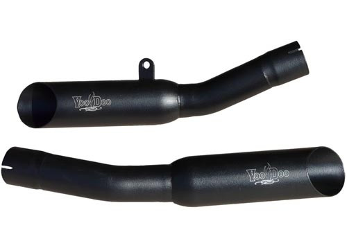 VooDoo Shorty Slip On Exhaust Kawasaki ZX14 (06-07) - Schnitz Racing