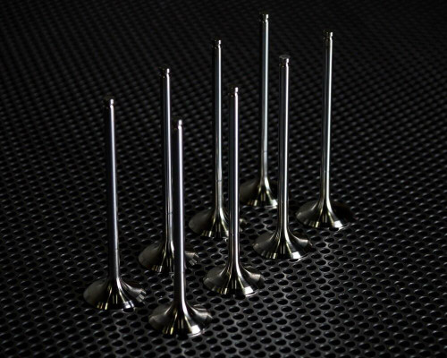 Vance & Hines Titanium Exhaust Valves Yamaha YZ250F (14-23), set of high-performance engine valves for Yamaha YZ250F dirt bikes. Loading Image