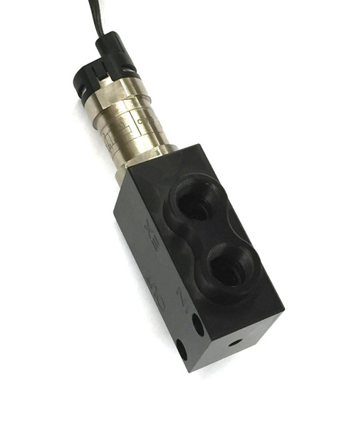 Ryan Schnitz Racing RSR Bullet Valve Solenoid, close-up image showing the compact black and silver solenoid valve with two ports for fluid control. Loading Image