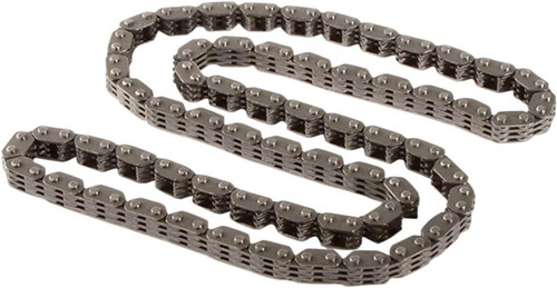 Hotcams Cam Chain Suzuki GSXR1000, image of a metallic motorcycle cam chain for Suzuki GSXR1000 models from 2001 to 2006, 2011 to 2012, and 2014 to 2015. Hotcams Cam Chain Suzuki GSXR1000, image of a metallic motorcycle cam chain for Suzuki GSXR1000 models from 2001 to 2006, 2011 to 2012, and 2014 to 2015.