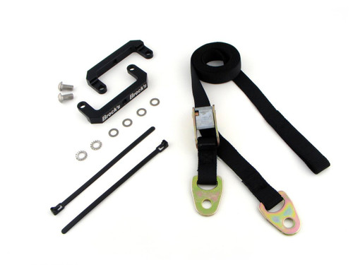 Brocks Performance Front End Lowering Strap Kit Kawasaki ZX10 (11-15), black strap with metal buckle and mounting hardware. Brocks Performance Front End Lowering Strap Kit Kawasaki ZX10 (11-15), black strap with metal buckle and mounting hardware.