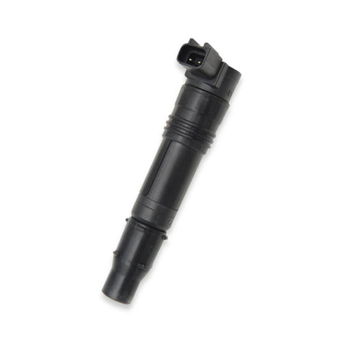 Schnitz Racing OEM Replacement Ignition Coil for Kawasaki ZX10R (04-10), black motorcycle ignition coil with electrical connector. Loading Image