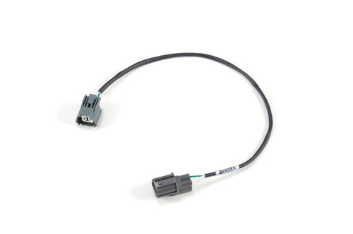 Brocks Performance Brocks Speed Sensor Extension Harness for Kawasaki ZX14, stainless steel connectors with wiring for motorcycle speed sensor extension.