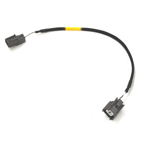 Ryan Schnitz Racing RSR Speed Sensor Extension Harness Kawasaki ZX14R, black wiring with connectors at both ends for motorcycle speed sensor extension. Loading Image