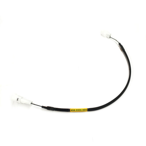 Ryan Schnitz Racing RSR Speed Sensor Extension Harness Suzuki GSX1300R Hayabusa (13-20), black sensor extension cable with connectors at both ends for motorcycle speed sensor connection. Loading Image