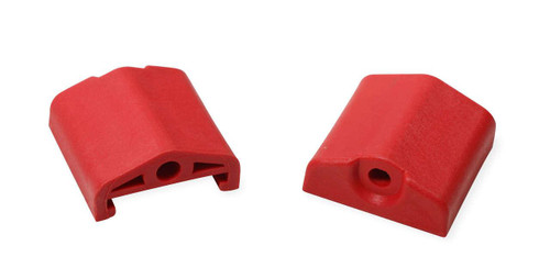 MSD Stand Alone Solid State Relay, red plastic mounting brackets for solid state relay.