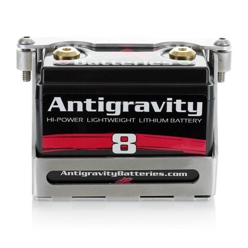 Antigravity 8 Cell Aluminum Battery Tray, lightweight and durable battery tray for high-performance lithium batteries