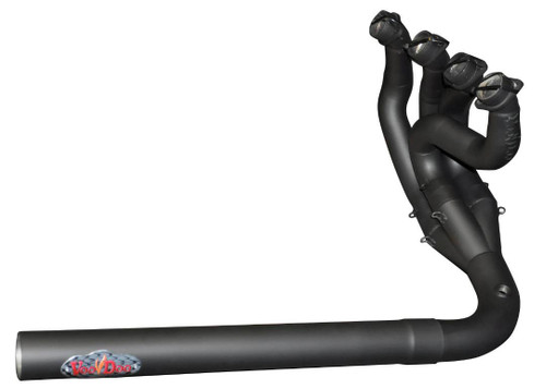 VooDoo Sidewinder Exhaust Suzuki GSXR1000 (01-06) Straight Competition Black - Schnitz Racing