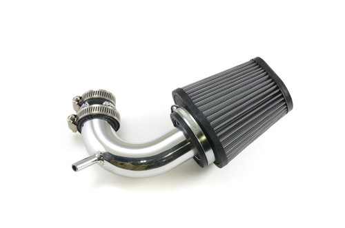 Sprint Filter Sprint Air Filter Water-Resistant Short Ram Air Intake Kit for Kawasaki Z125 Pro, water-resistant short ram air intake with air filter and chrome intake pipe.