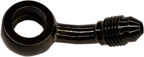 Brake Line Fitting, Black, Banjo 10mm, 35 Degree