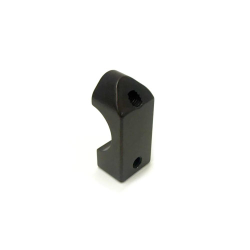 PMR Components PMR Back Bar Clamp Mount, black metal adjustable mounting bracket with threaded hole for secure attachment. Loading Image