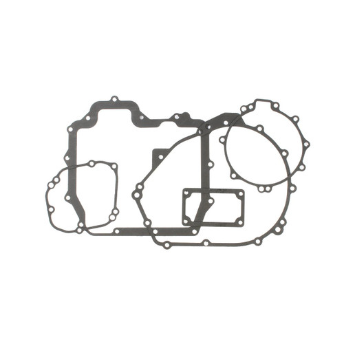 Cometic Engine Case Gasket Kit Kawasaki ZX-10R (11-25), set of black gaskets and seals for engine repair.