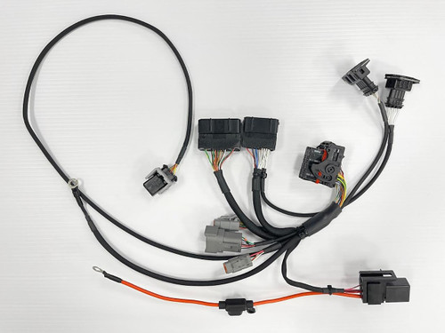Ryan Schnitz Racing RSR MaxxECU Sport Plug and Play Harness, Suzuki GSXR1000 (17-25), motorcycle wiring harness with connectors for ECU installation. Loading Image
