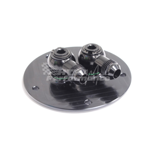 Hayabusa/GSXR/ZX-14 Tank Plate with 360 Degree Swivel