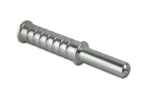DME Push Peg, metallic cylindrical tool with a ridged grip and smooth extending pin