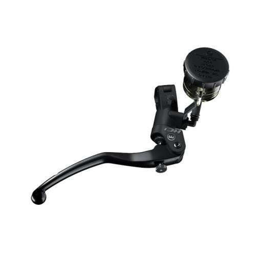 Magura HC1 Radial Master Cylinder Brake Kit, black hydraulic brake lever with attached master cylinder for bicycle or motorcycle braking systems. Loading Image