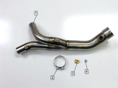 M4 Catalytic Converter Eliminator Kit Yamaha YZF-R1 (09-14) - Schnitz Racing