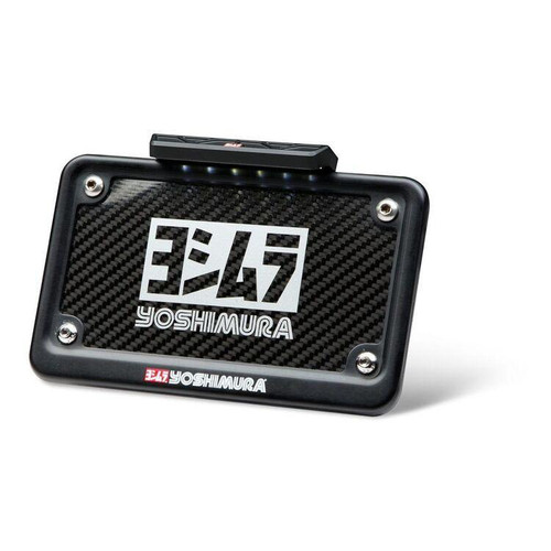 Yoshimura Fender Eliminator Kit Suzuki Hayabusa (22-25), motorcycle fender eliminator with carbon fiber finish and LED light, designed for Suzuki Hayabusa models from 2022 to 2025.