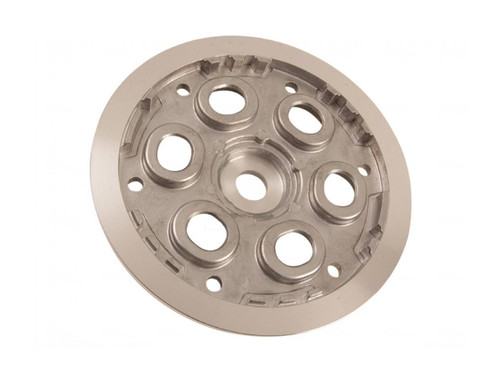 Kawasaki OEM Outer Clutch Plate Kawasaki ZX-14R, metallic clutch plate with multiple holes and raised sections for motorcycle clutch system. Loading Image