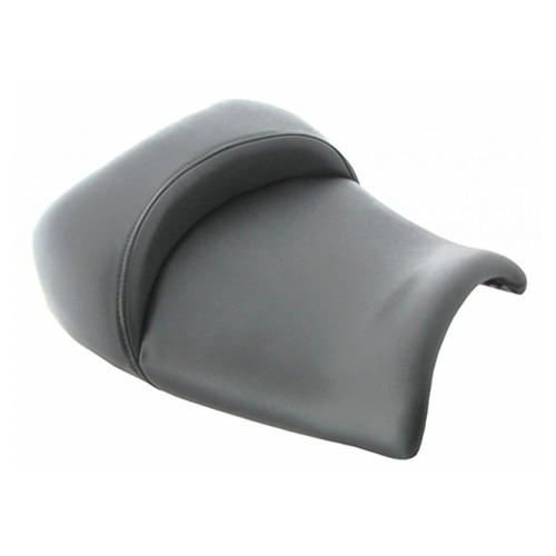 Schnitz Racing Schnitz Drag Cut Seat Suzuki Hayabusa (99-26), black motorcycle seat designed for optimal drag racing performance. Loading Image