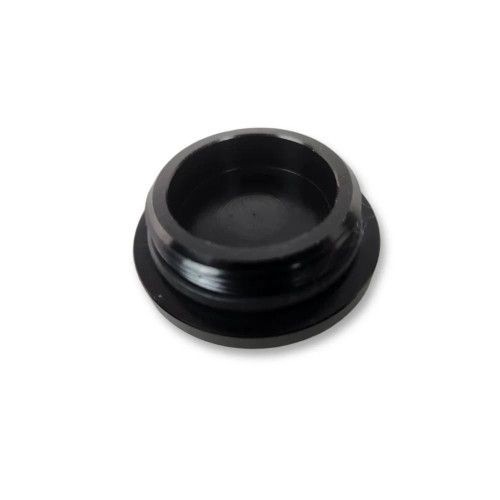 VooDoo Crankshaft Inspection Plug Suzuki Hayabusa, GSXR1000, GSXR750, GSXR600 - Black rubber engine inspection plug for Suzuki motorcycles (99-26, 01-26, 00-26).