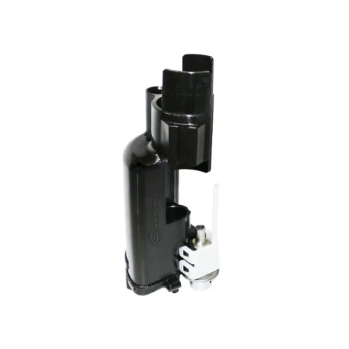Quantum OEM Replacement Motorcycle Fuel Pumps Quantum OEM Replacement Fuel Filter Kit Suzuki Hayabusa (01-07), black fuel pump and filter kit for Suzuki Hayabusa motorcycle.