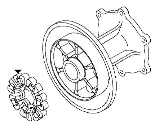 Kawasaki OEM Cush Drive Dampers Kawasaki KLR650