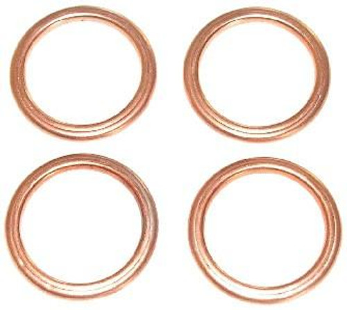 Kawasaki OEM Exhaust Gasket KZ900-KZ1000-KZ1100, four copper exhaust gaskets. Kawasaki OEM Exhaust Gasket KZ900-KZ1000-KZ1100, four copper exhaust gaskets.