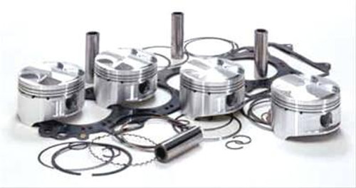 Wiseco Piston Kit Kawasaki KZ1000J, set of high-performance pistons and pistong rings with connecting pins and circlips for Kawasaki KZ1000J motorcycle engine.