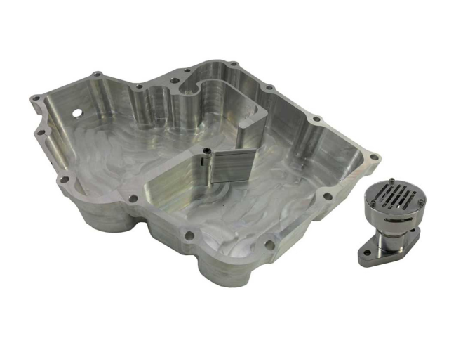 Low Profile Billet Trap Door Oil Pan