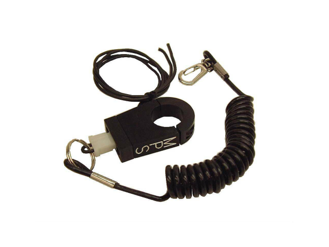 Tether Kill Switch Coil Cord Style