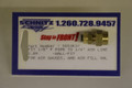 Schnitz Fitting 1/8" Female Pipe to 1/4" Air Line