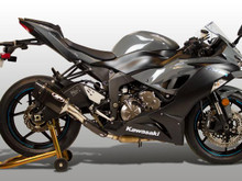 M4 Tech1 Carbon Fiber Slip On Exhaust Kawasaki ZX-6R (09-25)