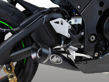 M4 GP Black Exhaust Kawasaki ZX-10R (21-25) All Titanium