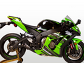 M4 GP Black Exhaust Kawasaki ZX-10R (16-20) - Schnitz Racing