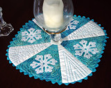 Let It Snow Table Mat Let It Snow Table Mat