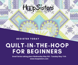 Quilt-In-The-Hoop For Beginners