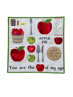 Apple of My Eye Quilt Section - CD Media