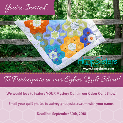 Mystery Quilt 2018 Cyber Quilt Show