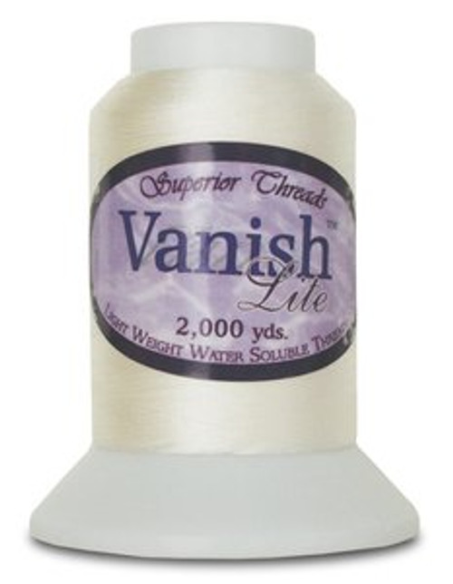 Vanish-Lite Water Soluble Thread 2,000 Yds.