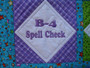 B-4 Spell Check - Digital Download