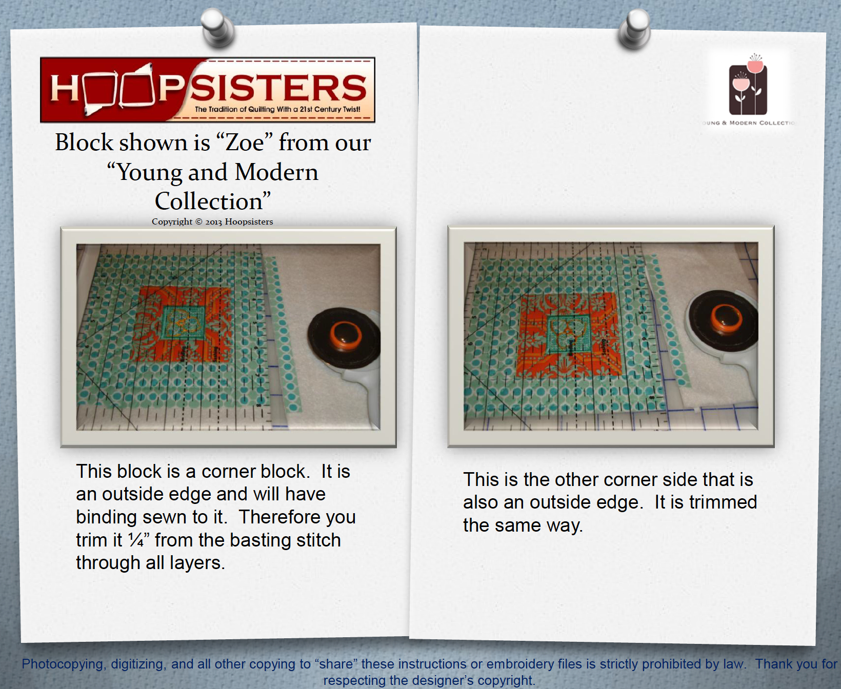 How To Easily Trim EmbroidaBlocks with the Trimmer By 2.0