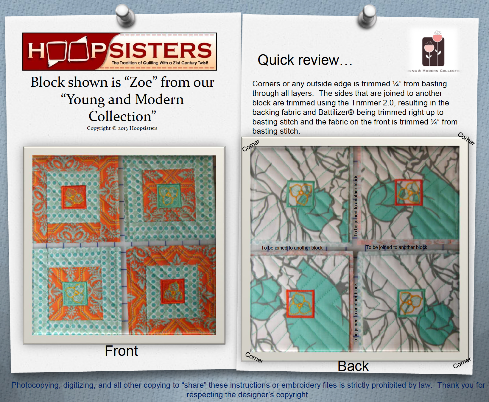 How To Easily Trim EmbroidaBlocks with the Trimmer By 2.0
