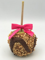 Peanut and Milk Chocolate Caramel Apple