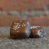 Dark Chocolate  Peanut Butter Caramels