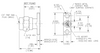 Data Sheet - SMA Male Connector 2 Hole .550" Long Flange - Accepts .009 Pin Dia., tested to 27 GHz