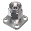 Product Image 1 - 2.4mm Male Connector 4 Hole .500" Square Flange - Accepts .009 Pin Dia., tested to 50 GHz Product Image 1 - 2.4mm Male Connector 4 Hole .500" Square Flange - Accepts .009 Pin Dia., tested to 50 GHz