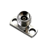 Product Image 1 - 2.92mm Female Connector 2 Hole .500" Long Flange - Accepts .020 Pin Dia., tested to 40 GHz Product Image 1 - 2.92mm Female Connector 2 Hole .500" Long Flange - Accepts .020 Pin Dia., tested to 40 GHz