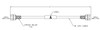 Product Image 2 - 1.85mm Male to 1.85mm Male Test Cable using HLL125 Low Loss Flexible Cable, Phase Stable vs. Flexure, 36 Inches