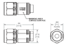 Data Sheet - 1 Watt RF Load Termination with 1.85mm Male Connector, DC-65 GHz